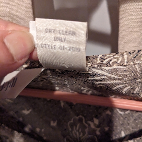 🌞J. Jill fireworks/floral rayon tunic top, size XS - Picture 10 of 10